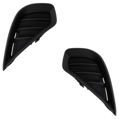 Rareelectrical - New Front Left And Front Right Fog Light Cover Compatible With Toyota Highlander Limited 6 Cyl 3.5L - Image 2