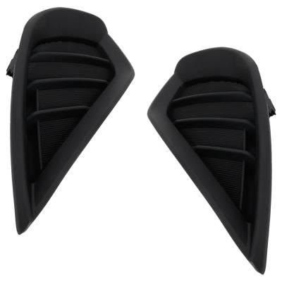 Rareelectrical - New Front Left And Front Right Fog Light Cover Compatible With Toyota Highlander Le 6 Cyl 3.5L - Image 3