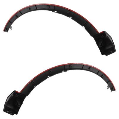 Rareelectrical - New Front Left And Front Right Fender Trim Compatible With Toyota Rav4 Xle Rav4 Hybrid Se 2016-2018 - Image 6