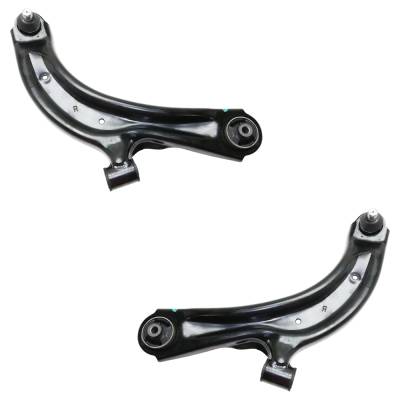 New Front Left Lower And Front Right Lower Control Arm Compatible With Chevrolet Nissan City Express