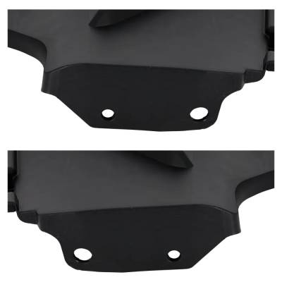 Rareelectrical - New Rear Left And Rear Right Bumper Cover Support Compatible With Toyota Sienna Xse 4 Cyl 2.5L - Image 6