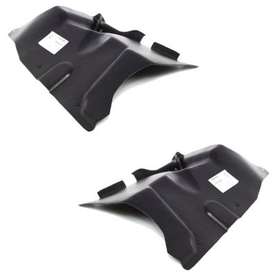 Rareelectrical - Engine Splash Guard Compatible With 2005-2009 Chevrolet Impala Monte Lacrosse Allure Left And Right - Image 2