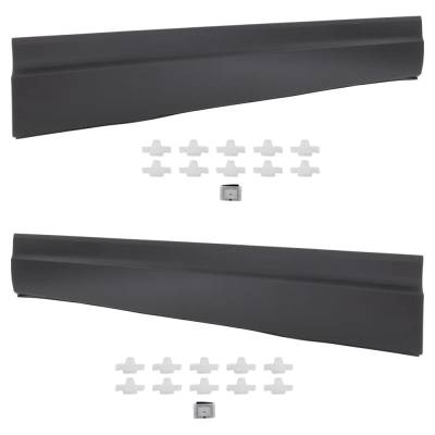 New Front Left And Front Right Door Molding And Beltlines Compatible With Honda Pilot Ex-L 6 Cyl