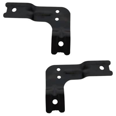Rareelectrical - New Front Left Lower And Front Right Lower Bumper Bracket Compatible With Gmc Sierra 1500 At4x - Image 4