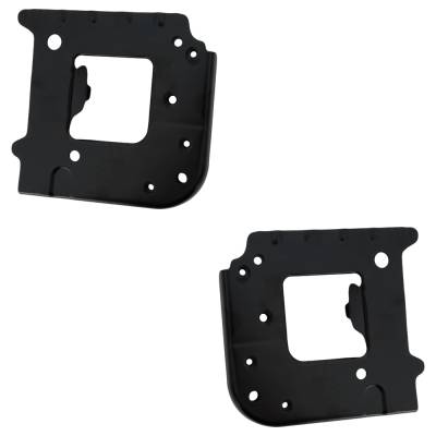 New Front Left And Front Right Bumper Bracket Compatible With Honda Civic Lx-P 4 Cyl 2.0L Civic Ex 4