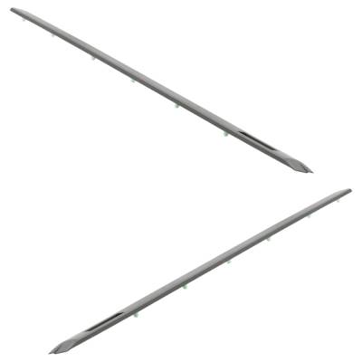 Rareelectrical - New Front Left And Front Right Door Molding And Beltlines Compatible With Bmw M3 Lightweight 6 Cyl - Image 7