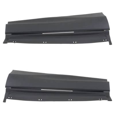 Rareelectrical - New Rear Left Lower And Rear Right Lower Door Molding And Beltlines Compatible With Toyota Rav4 Le - Image 4