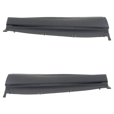 New Rear Left Lower And Rear Right Lower Door Molding And Beltlines Compatible With Toyota Rav4 Xle