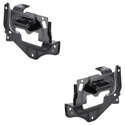 Rareelectrical - New Front Left Inner And Front Right Inner Bumper Bracket Compatible With Chevrolet Silverado 1500 - Image 2