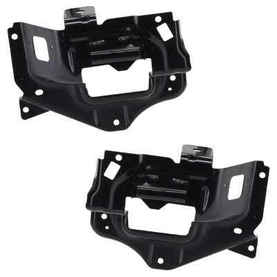 Rareelectrical - New Front Left Inner And Front Right Inner Bumper Bracket Compatible With Chevrolet Silverado 1500 - Image 1
