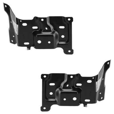 Rareelectrical - New Front Left And Front Right Bumper Bracket Compatible With Ford F-150 Limited F-150 Xlt 2018-2020 - Image 2