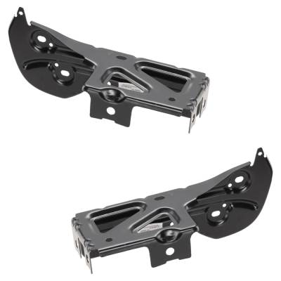 Rareelectrical - New Rear Left And Rear Right Bumper Bracket Compatible With Chevrolet Gmc Silverado 1500 Custom 6 - Image 5