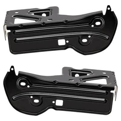 Rareelectrical - New Rear Left And Rear Right Bumper Bracket Compatible With Chevrolet Gmc Silverado 1500 Custom 6 - Image 1