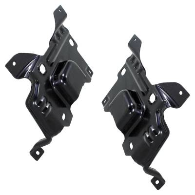 New Front Left And Front Right Bumper Bracket Compatible With Ford F-150 Platinum 6 Cyl 3.5L F-150