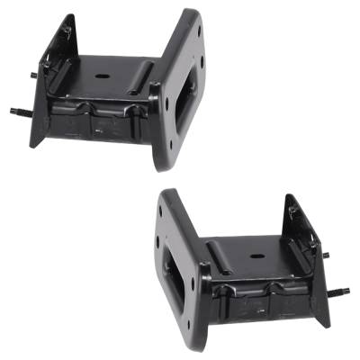 Rareelectrical - New Front Left And Front Right Bumper Bracket Compatible With Infiniti Q50 Base 6 Cyl 3.7L Q50 Luxe - Image 3