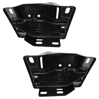 Rareelectrical - New Front Left And Front Right Bumper Bracket Compatible With Dodge Ram 2500 Power Wagon 8 Cyl 6.4L - Image 4