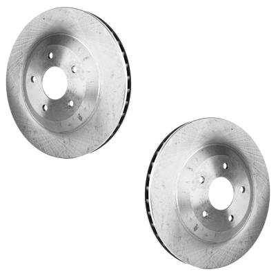 Rareelectrical - New Front Right And Front Left Brake Disc Compatible With Cadillac Chevrolet Corvette Base 8 Cyl - Image 7