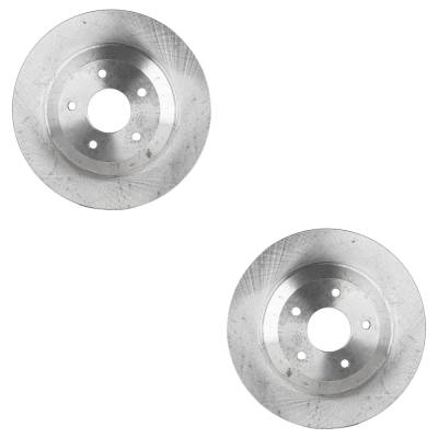 New Front Right And Front Left Brake Disc Compatible With Cadillac Chevrolet Xlr Platinum 8 Cyl 4.6L