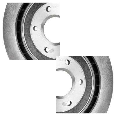 Rareelectrical - New Front Right And Front Left Brake Disc Compatible With Cadillac Chevrolet Xlr Platinum 8 Cyl 4.6L - Image 8