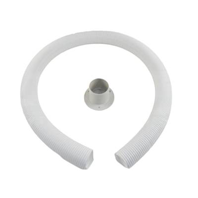 White 2" X 5' Outboard Rigging Hose Cable Hide Kit Compatible With Universal All Outboards Mercury