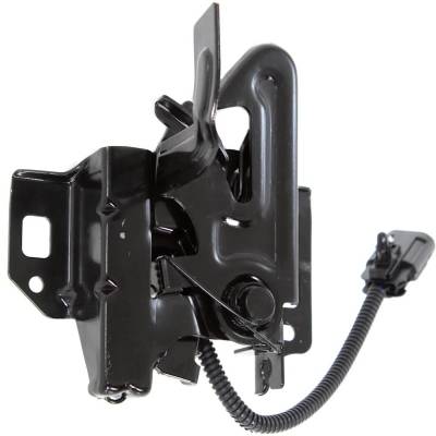 Rareelectrical - New Hood Latch Compatible With Gmc Acadia Sl Acadia Slt Sle Denali 2007-2012 By Gm1234116 20765681 - Image 2