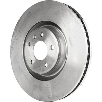 Rareelectrical - New Vented Brake Disc Compatible With Audi A6 Quattro Base 4 Cyl 2.0L A6 Quattro Tdi Prestige 6 Cyl - Image 2