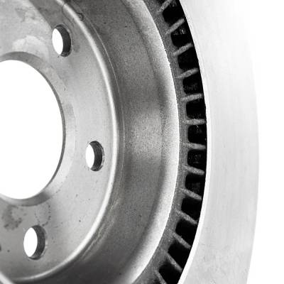 Rareelectrical - New Vented Brake Disc Compatible With Audi A6 Quattro Base 4 Cyl 2.0L A6 Quattro Tdi Prestige 6 Cyl - Image 8