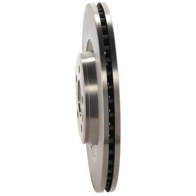 Rareelectrical - New Solid Brake Disc Compatible With Audi Porsche Macan Base 4 Cyl 2.0L A6 Quattro Technik 6 Cyl - Image 3