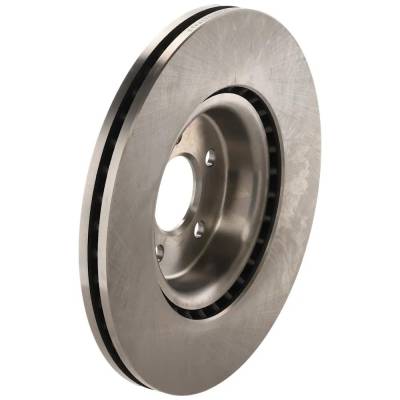 Rareelectrical - New Solid Brake Disc Compatible With Audi Porsche S4 Base 6 Cyl 3.0L Q5 Progressiv 6 Cyl 3.0L S4 - Image 4