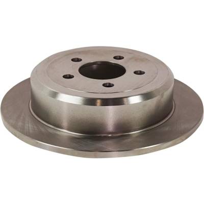 Rareelectrical - New Solid Brake Disc Compatible With Dodge Jeep Nitro Shock 6 Cyl 4.0L Nitro Se 6 Cyl 3.7L Liberty - Image 4