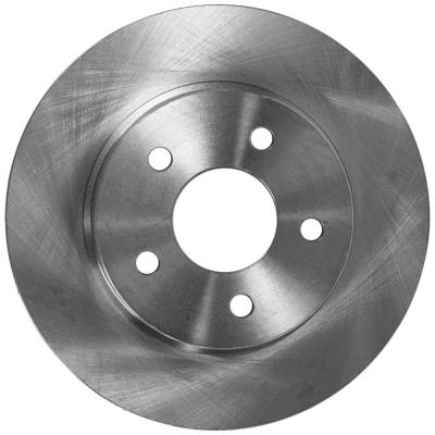 Rareelectrical - New Solid Brake Disc Compatible With Chevrolet Pontiac Saturn Aura Xr 6 Cyl 3.6L Malibu Ls 4 Cyl - Image 3
