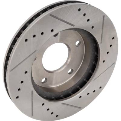 Rareelectrical - Performance Rotor Brake Disc Compatible With Chevrolet Gmc Isuzu Blazer Base S10 Zr5 Blazer Lt - Image 2