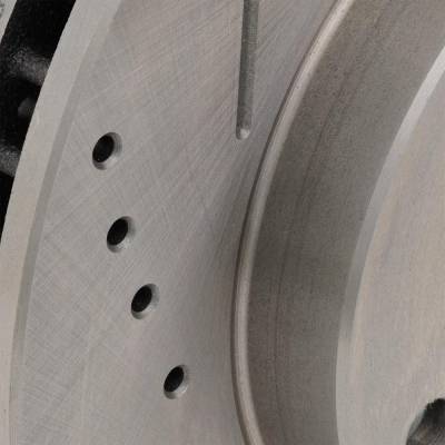 Rareelectrical - Performance Rotor Brake Disc Compatible With Chevrolet Gmc Isuzu Blazer Base S10 Zr5 Blazer Lt - Image 4