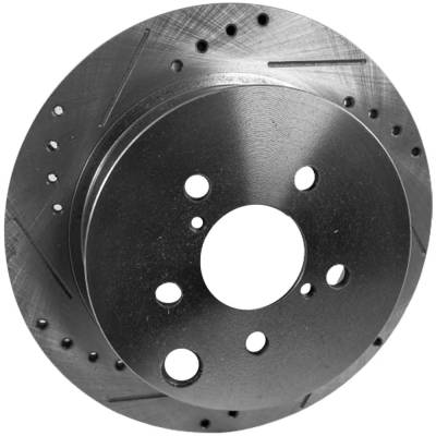 Rareelectrical - New Solid Brake Disc Compatible With Subaru Crosstrek Touring 4 Cyl 2.0L Forester 2.5I Touring 4 Cyl - Image 2