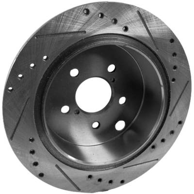 Rareelectrical - New Solid Brake Disc Compatible With Subaru Crosstrek Touring 4 Cyl 2.0L Forester 2.5I Touring 4 Cyl - Image 4