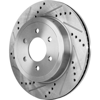 New Performance Rotor Brake Disc Compatible With Dodge Dakota Sport 6 Cyl 3.7L Dakota Sport 8 Cyl