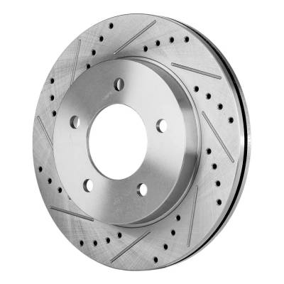 Rareelectrical - New Performance Rotor Brake Disc Compatible With Ford F-150 Base 6 Cyl 4.2L F-150 Xl 8 Cyl 4.6L Base - Image 7