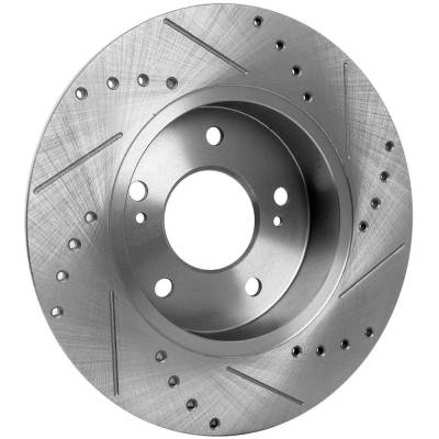 Rareelectrical - New Solid Brake Disc Compatible With Infiniti Nissan Maxima Se 20Th Anniversary Edition 6 Cyl 3.0L - Image 5
