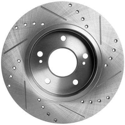 Rareelectrical - New Solid Brake Disc Compatible With Infiniti Nissan Maxima Se 20Th Anniversary Edition 6 Cyl 3.0L - Image 4