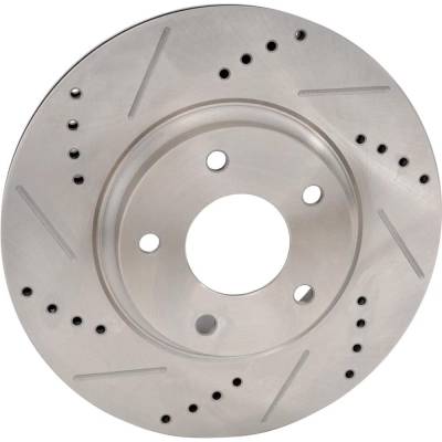 Rareelectrical - New Vented Brake Disc Compatible With Infiniti Nissan Altima Base 6 Cyl 3.5L Altima S 4 Cyl 2.5L - Image 3