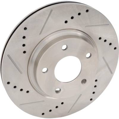 New Vented Brake Disc Compatible With Infiniti Nissan Altima Base 6 Cyl 3.5L Altima S 4 Cyl 2.5L