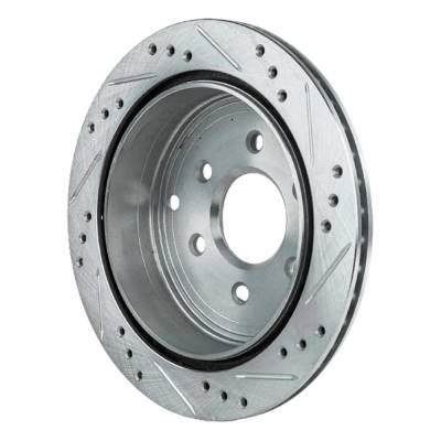 Rareelectrical - New Vented Brake Disc Compatible With Nissan Suzuki Frontier Sv 6 Cyl 4.0L Frontier Se 4 Cyl 2.5L - Image 3