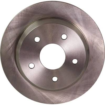 Rareelectrical - New Solid Brake Disc Compatible With Jeep Grand Cherokee Sport 6 Cyl 4.0L Grand Cherokee Limited 8 - Image 2