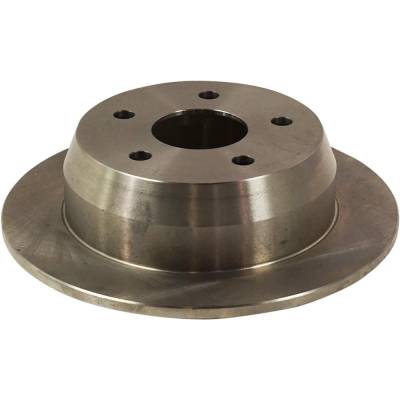 Rareelectrical - New Solid Brake Disc Compatible With Jeep Grand Cherokee Sport 6 Cyl 4.0L Grand Cherokee Limited 8 - Image 4
