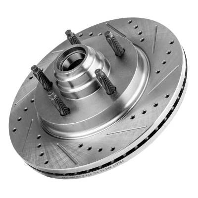 Rareelectrical - OEM Grade Vented Brake Disc Compatible With Ford Lincoln F-150 Base 8 Cyl 4.6L 2000 4-Wheel Abs, - Image 8
