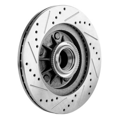 Rareelectrical - OEM Grade Vented Brake Disc Compatible With Ford Lincoln F-150 Base 8 Cyl 4.6L 2000 4-Wheel Abs, - Image 5