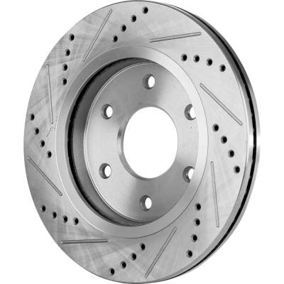 Rareelectrical - New Performance Rotor Brake Disc Compatible With Infiniti Nissan Titan Se 8 Cyl 5.6L Titan Le 8 Cyl - Image 3