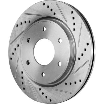 Rareelectrical - New Performance Rotor Brake Disc Compatible With Infiniti Nissan Titan Se 8 Cyl 5.6L Titan Le 8 Cyl - Image 7