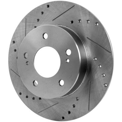Rareelectrical - New Solid Brake Disc Compatible With Infiniti Nissan Maxima Se 6 Cyl 3.0L Maxima Gle 6 Cyl 3.0L I30 - Image 3