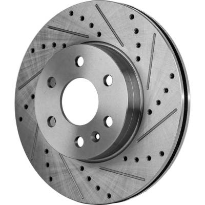Rareelectrical - New Vented Brake Disc Compatible With Chevrolet Gmc Canyon Denali 4 Cyl 2.8L Canyon Base 6 Cyl 3.6L - Image 6